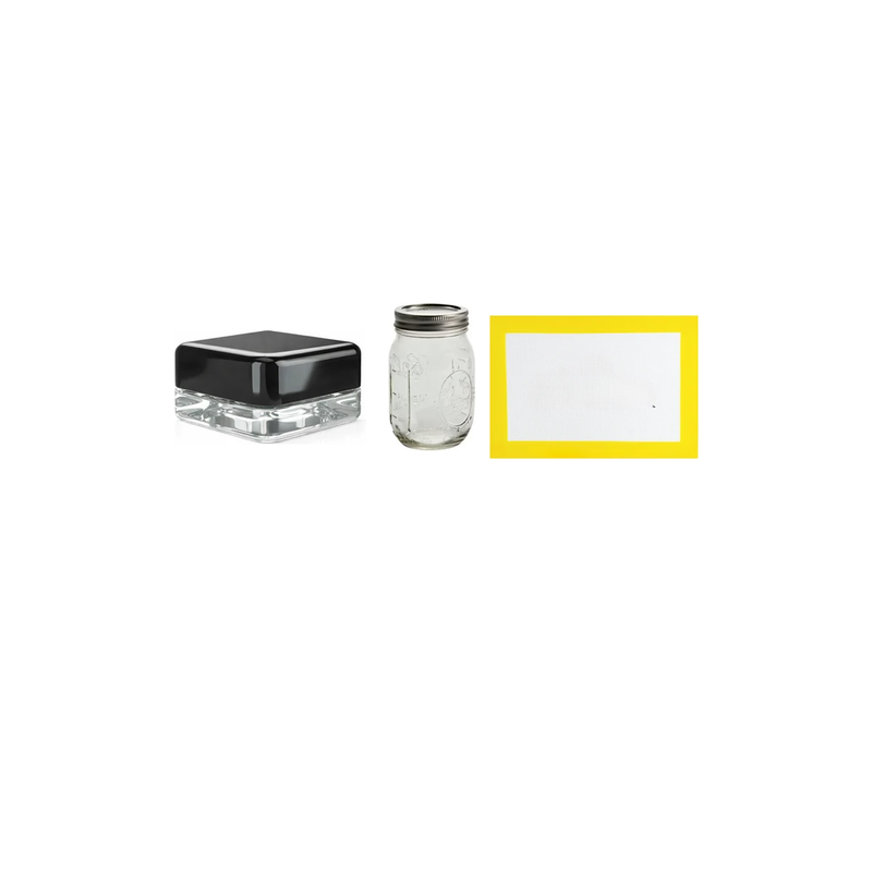 Extract Craft Botanical Extraction Accessories, Glass Containers, and Silicone Supplies