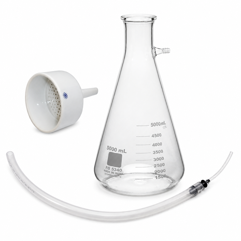 5L Filtration Buchner Funnel & Flask Set